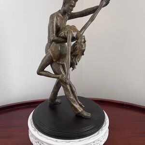 Tango Dancers Sculpture by Gina Freehill